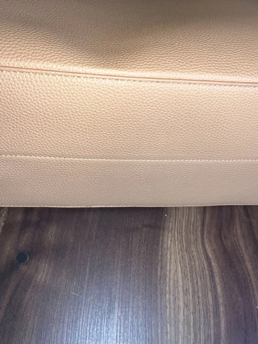 Lovevook Laptop Tote 15.6 inch faux leather bag with clutch in Apricot Brown NWT